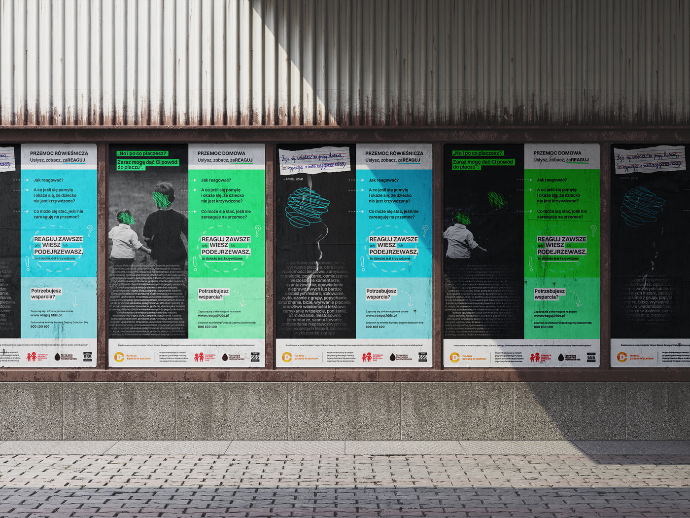 plakat, fundacja, dziecko