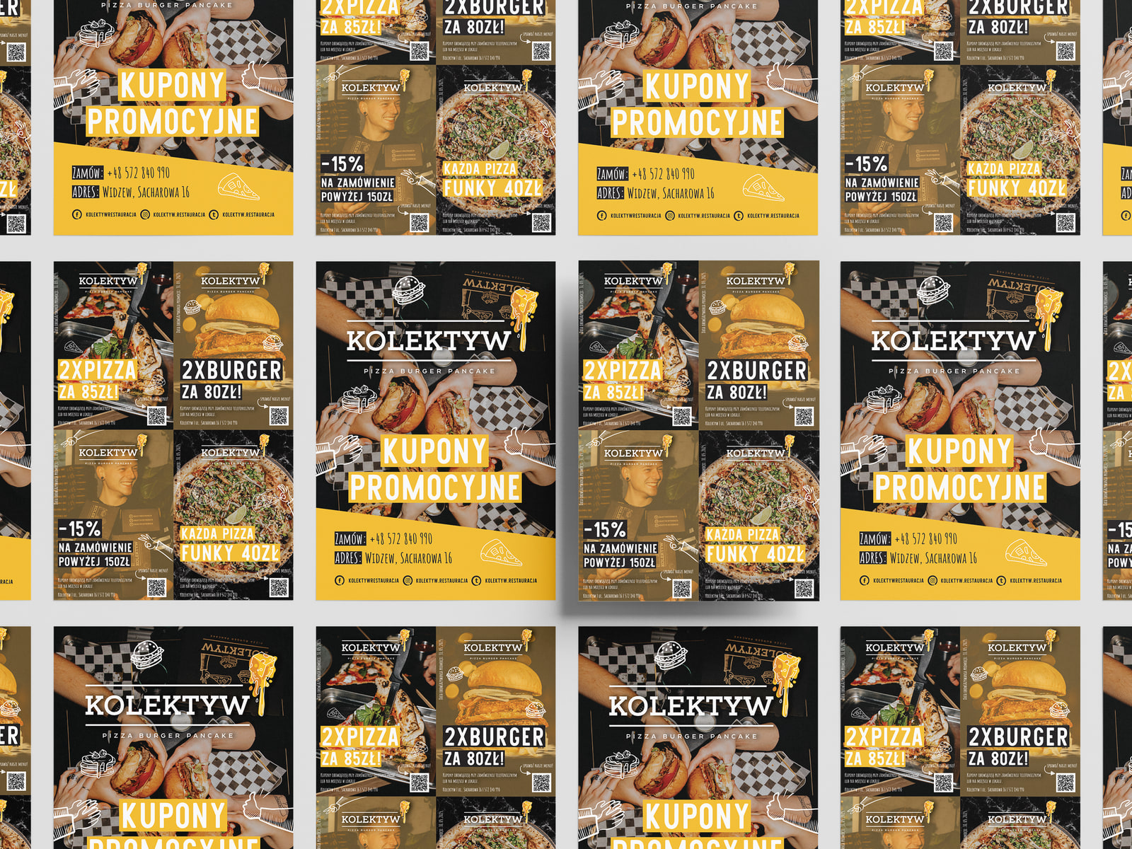 restauracja, kupony promocyjne